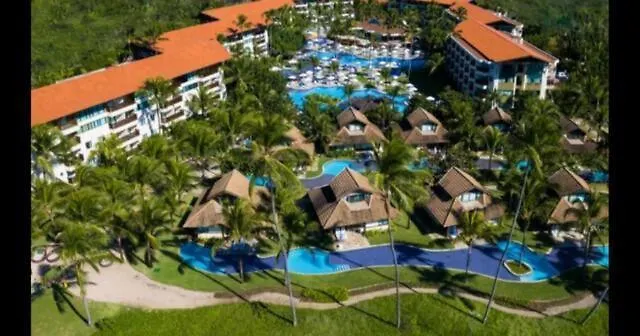 Flat térreo 2 quartos no Marulhos Resort - E- Beira mar Muro Alto-1